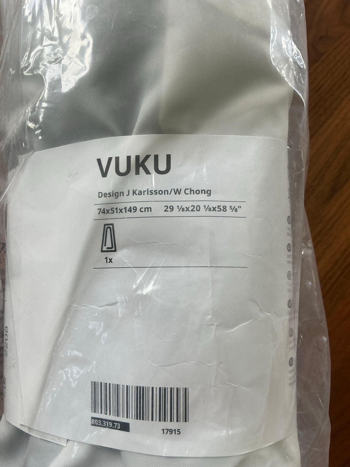 IKEA VUKU Kledingkast - Nieuw in verpakking, Ophalen, Kunststof, 100 tot 150 cm, Nieuw