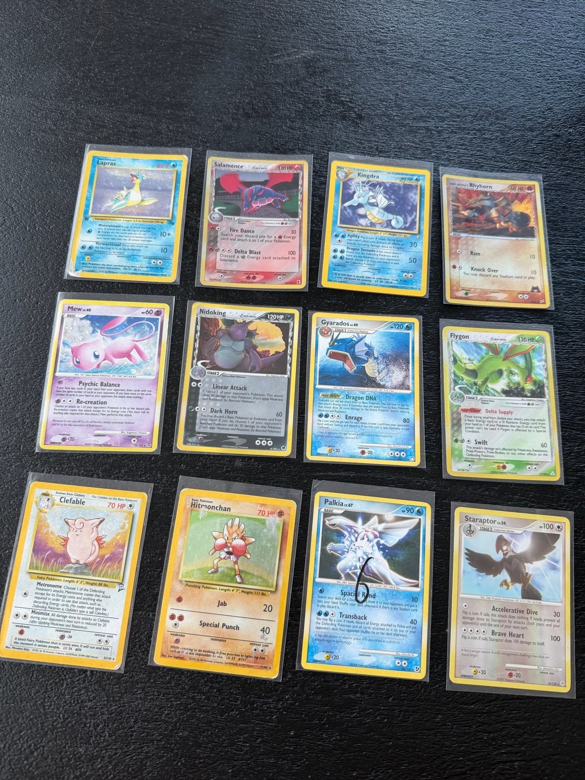 Pokémon Kaarten Collectie - 12 Zeldzame Kaarten, Ophalen of Verzenden, Gebruikt, Meerdere kaarten