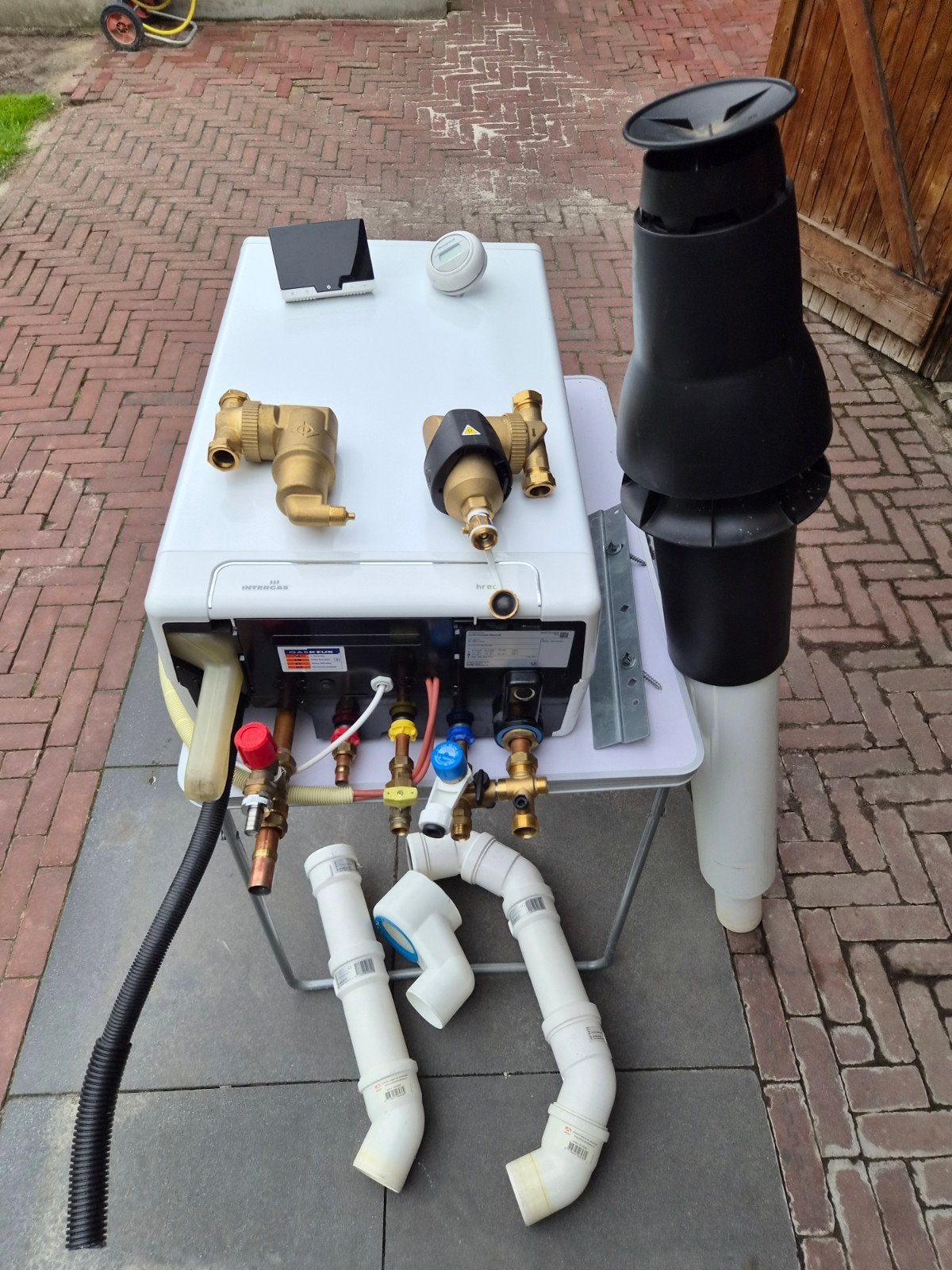 Intergas HRE 36 CW5 CV-ketel – compleet, Ophalen, 30 tot 80 cm, Cv-ketel of Combi-ketel, Minder dan 60 cm