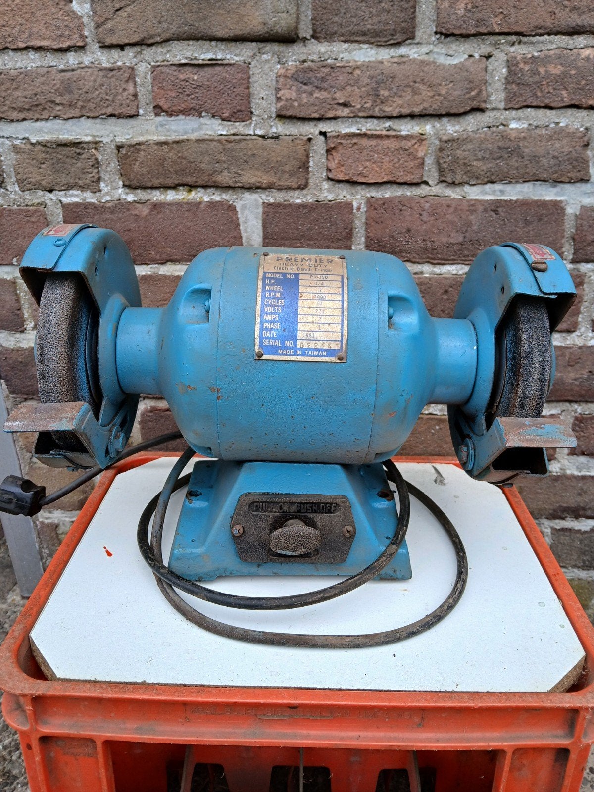 Slijpmachine, Ophalen, Minder dan 700 watt, Werkbankslijpmachine