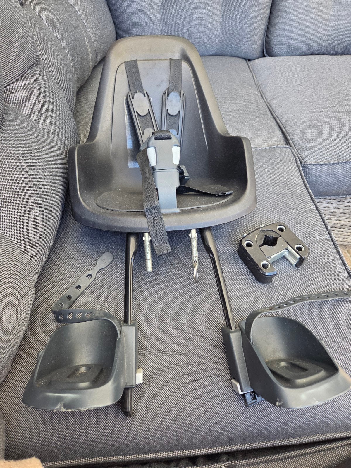 Bobike voorzitje voor Kinderen - Zwart, Fietsen en Brommers, Fietsaccessoires | Fietsstoeltjes, Ophalen, Voorzitje, 9 t/m 36 kg