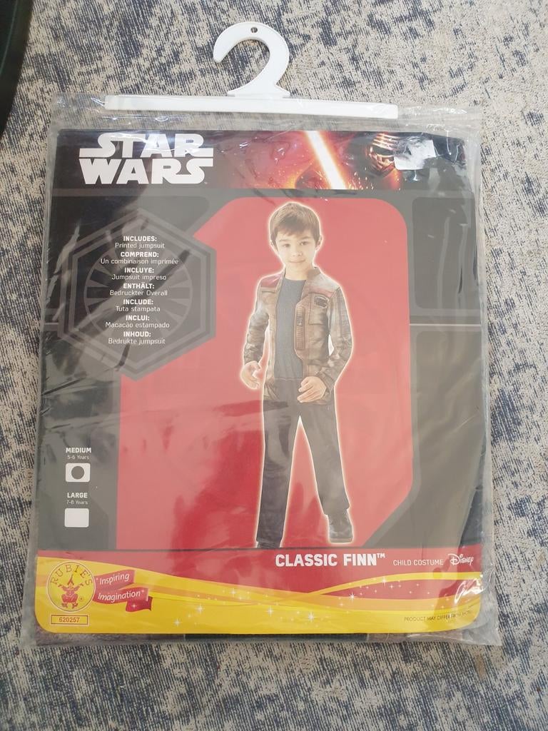 Star Wars Finn kostuum, Ophalen of Verzenden, Nieuw, Jongen