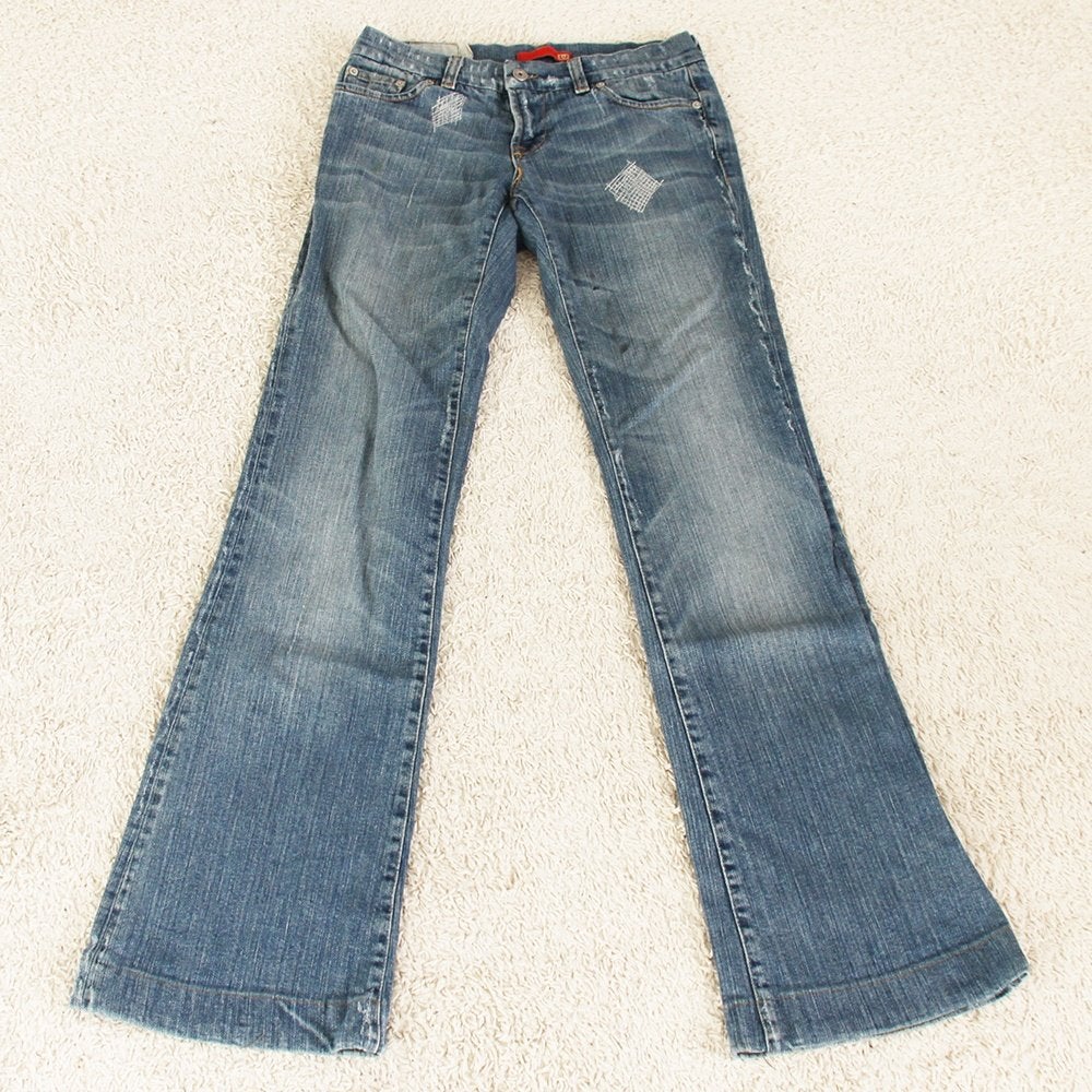 Mooie Liu Jo Flared Jeans - 98 (Size 30/M) € 50,-, Blauw, Liu Jo, Ophalen of Verzenden, W30 - W32 (confectie 38/40)