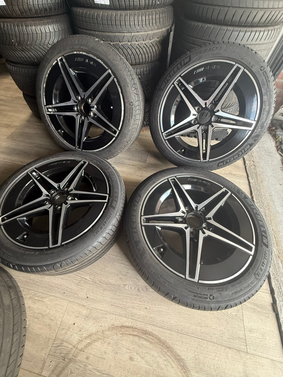Mercedes amg orgineel/A206/zomer/breed set/5x112, Auto-onderdelen, Banden en Velgen, 18 inch, ----, Banden en Velgen, Ophalen of Verzenden