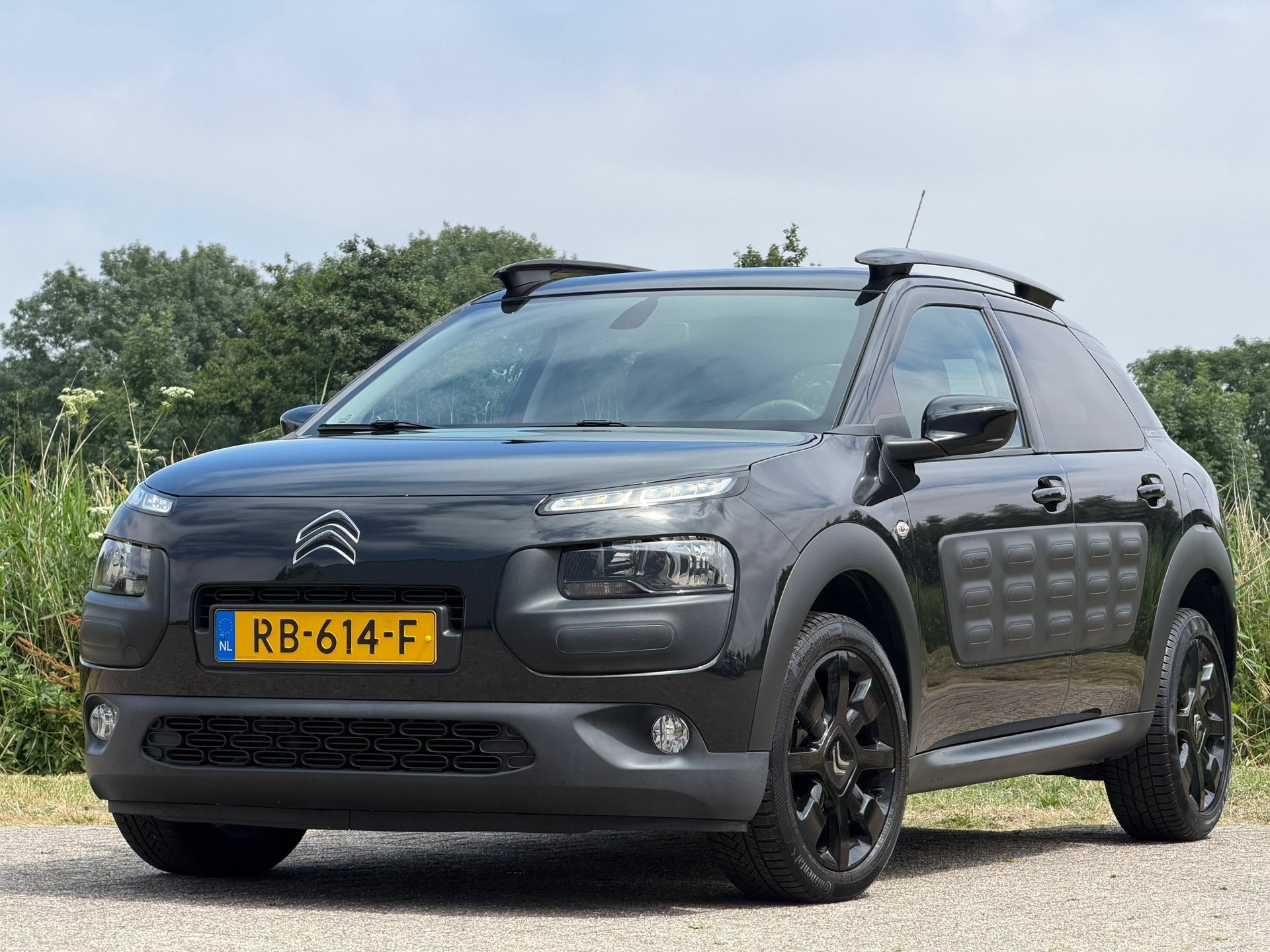 Citroen C4 Cactus 1.2 PureTech One-Tone 110pk Automaat - Noi, Auto's, 1025 kg, Stof, 1199 cc, 400 kg