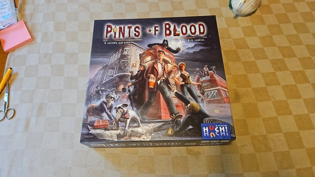 bordspel nieuw coop Pints of Blood compleet, Vijf spelers of meer, Ophalen of Verzenden, Nieuw