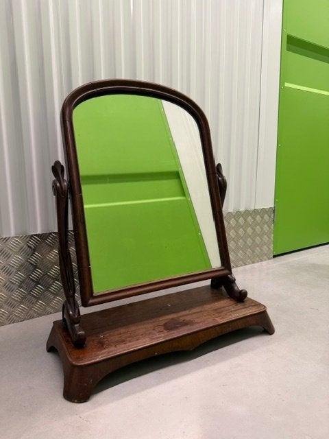 antieke kap/halspiegel, Ophalen, Rechthoekig, 50 tot 100 cm, Minder dan 100 cm