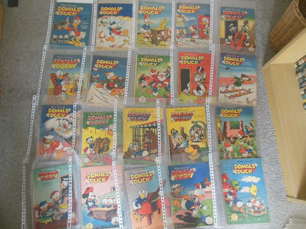 Collectie Donald Duck weekbladen 1952 t/m 2004, Boeken, Complete serie of reeks, Donald Duck, Ophalen, Gelezen