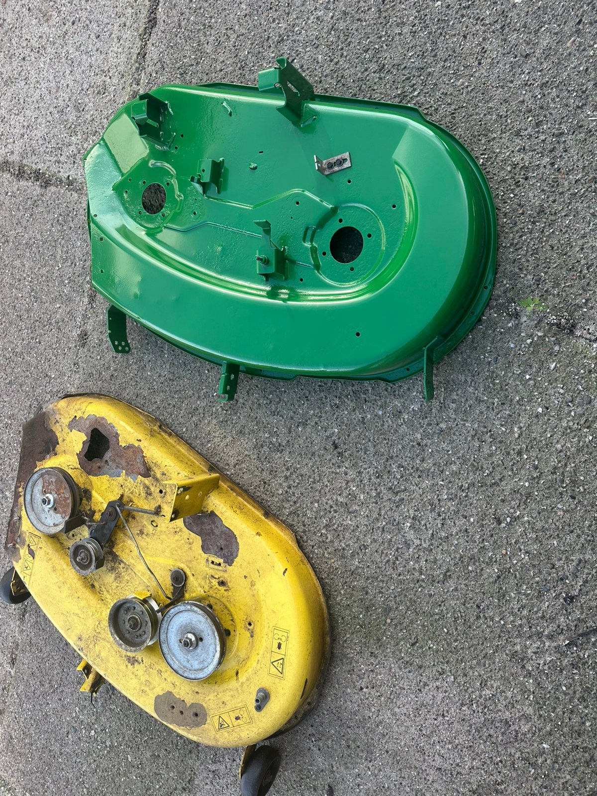 Maaidek john deere x100 L100 serie, Ophalen of Verzenden, Zo goed als nieuw, 50 cm of meer