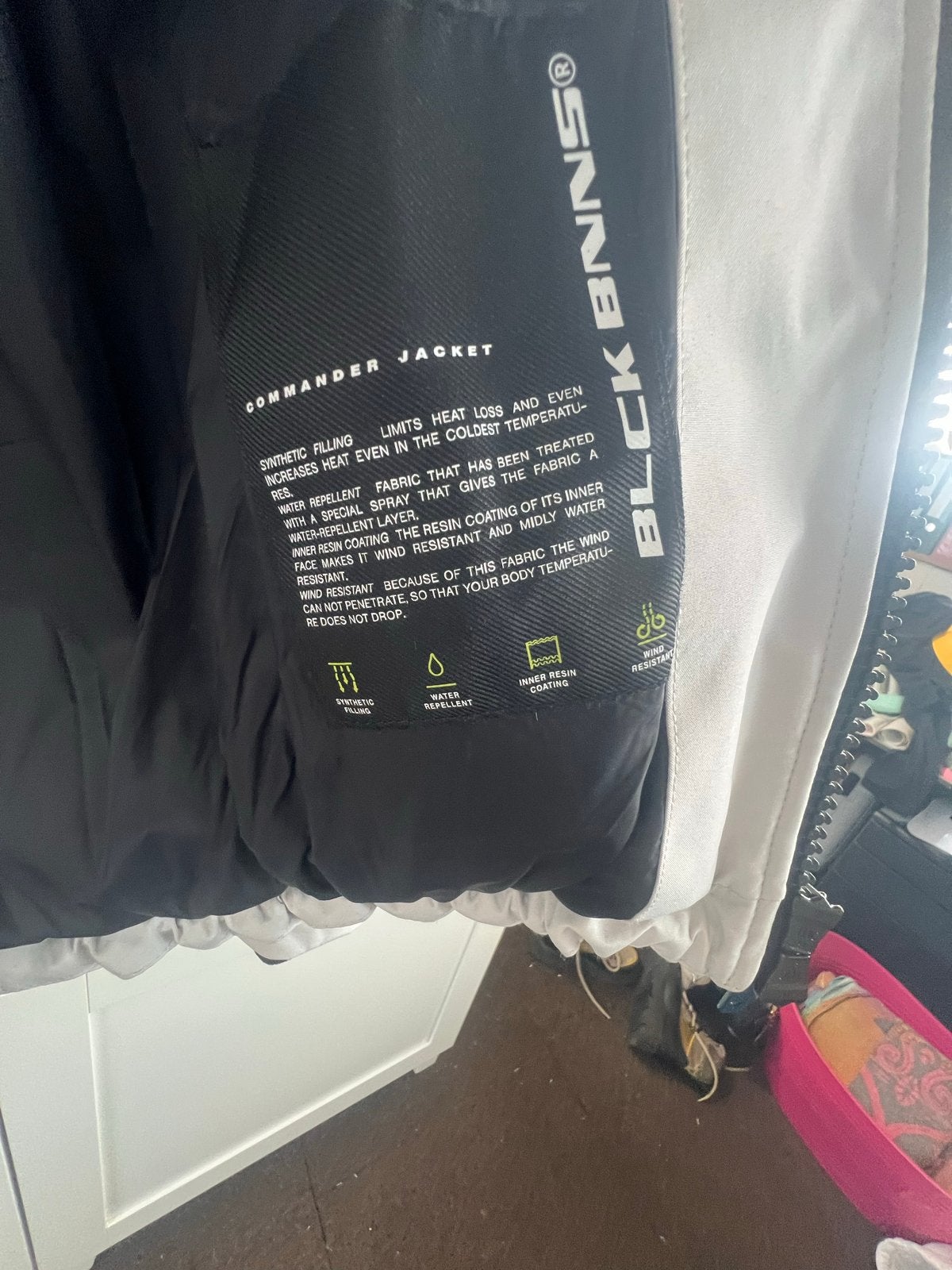Black Bananas Commander Jacket - nieuw, Kleding | Heren, Ophalen of Verzenden, Nieuw, Overige maten, Wit