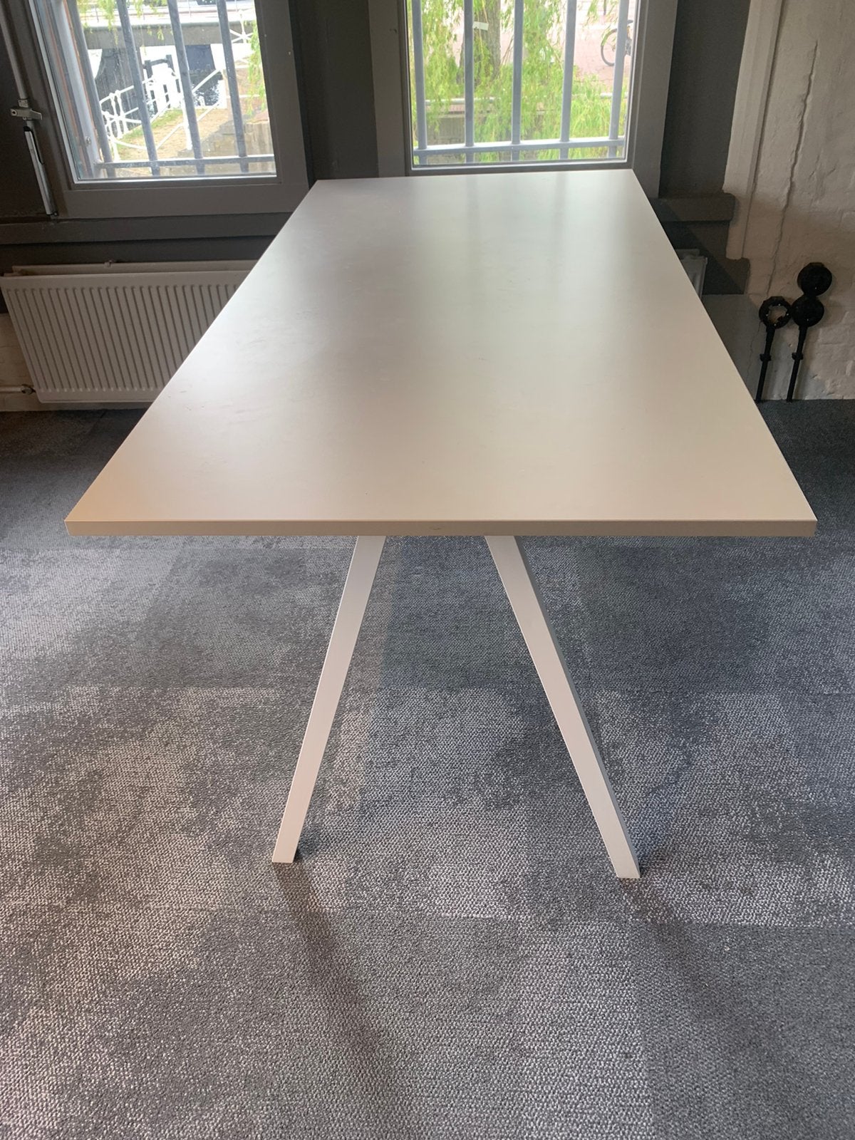 IKEA bureau TROTTEN, Demontabel, 160 cm, Ophalen of Verzenden, Zo goed als nieuw