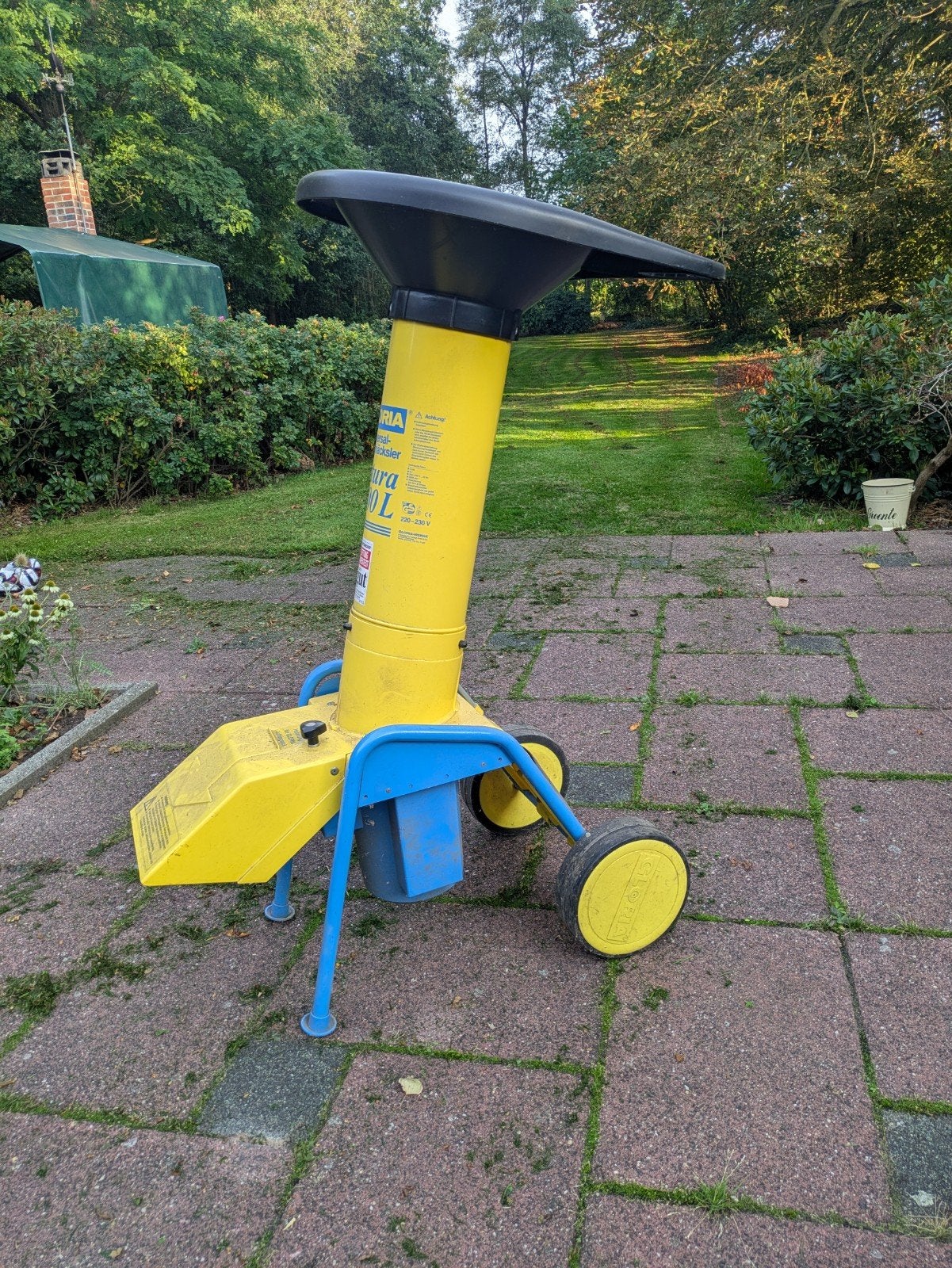 Gloria Natura 2800 L Universele Tuinhakselaar, Ophalen of Verzenden, Gebruikt, Elektrisch, Gloria