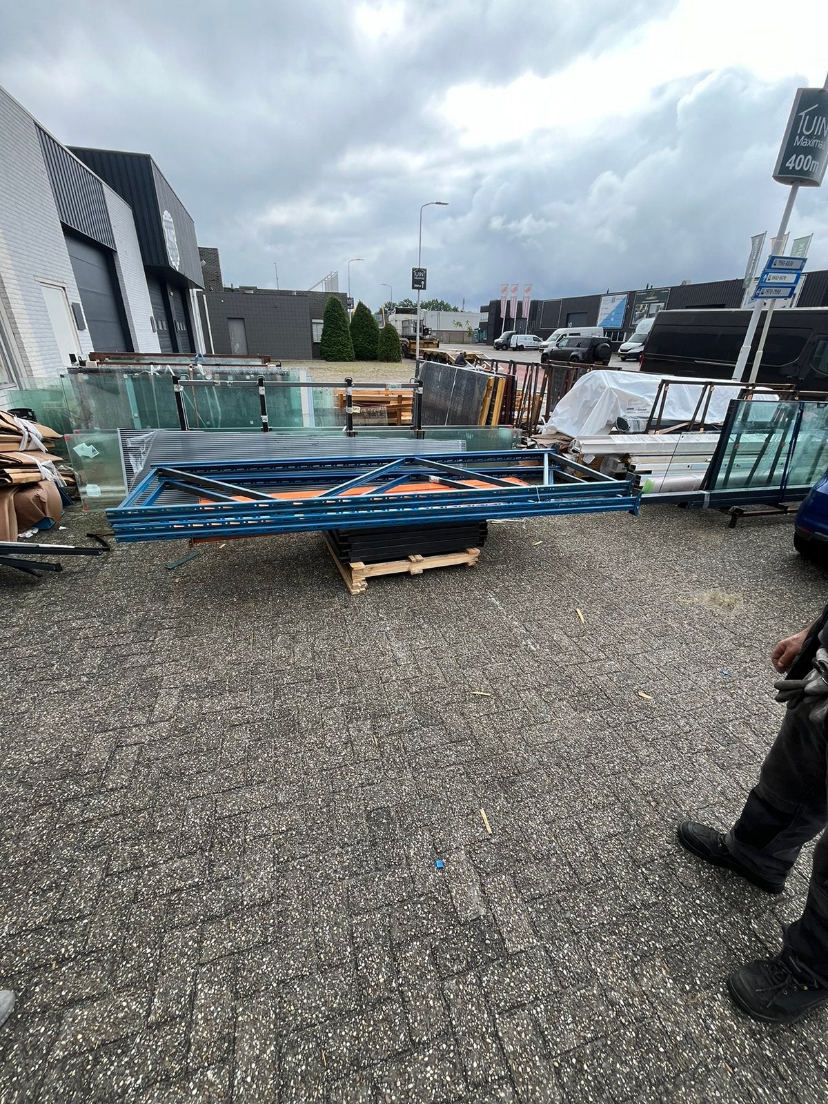 Rek stelling., Ophalen of Verzenden, Zo goed als nieuw
