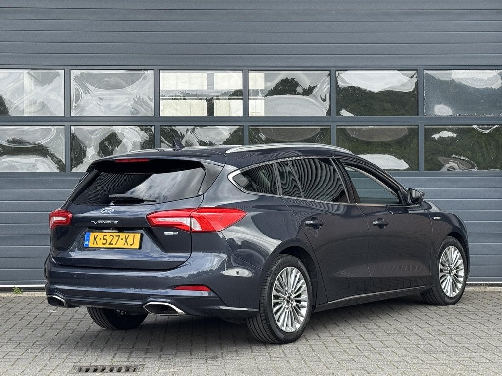 FORD FOCUS WAGON 1.0 ECOBOOST HYBRID VIGNALE I WINTERPAKKET, 125 pk, Gebruikt, Met garantie (alle), Blauw