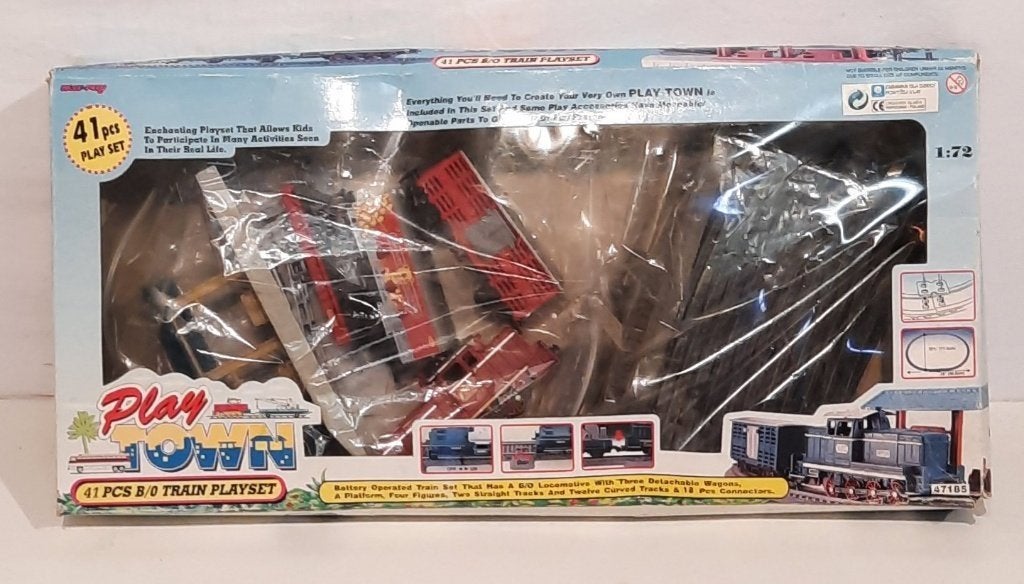 41 pcs trein set play town, Niet bekend, Nieuw, Ophalen of Verzenden, Niet bekend