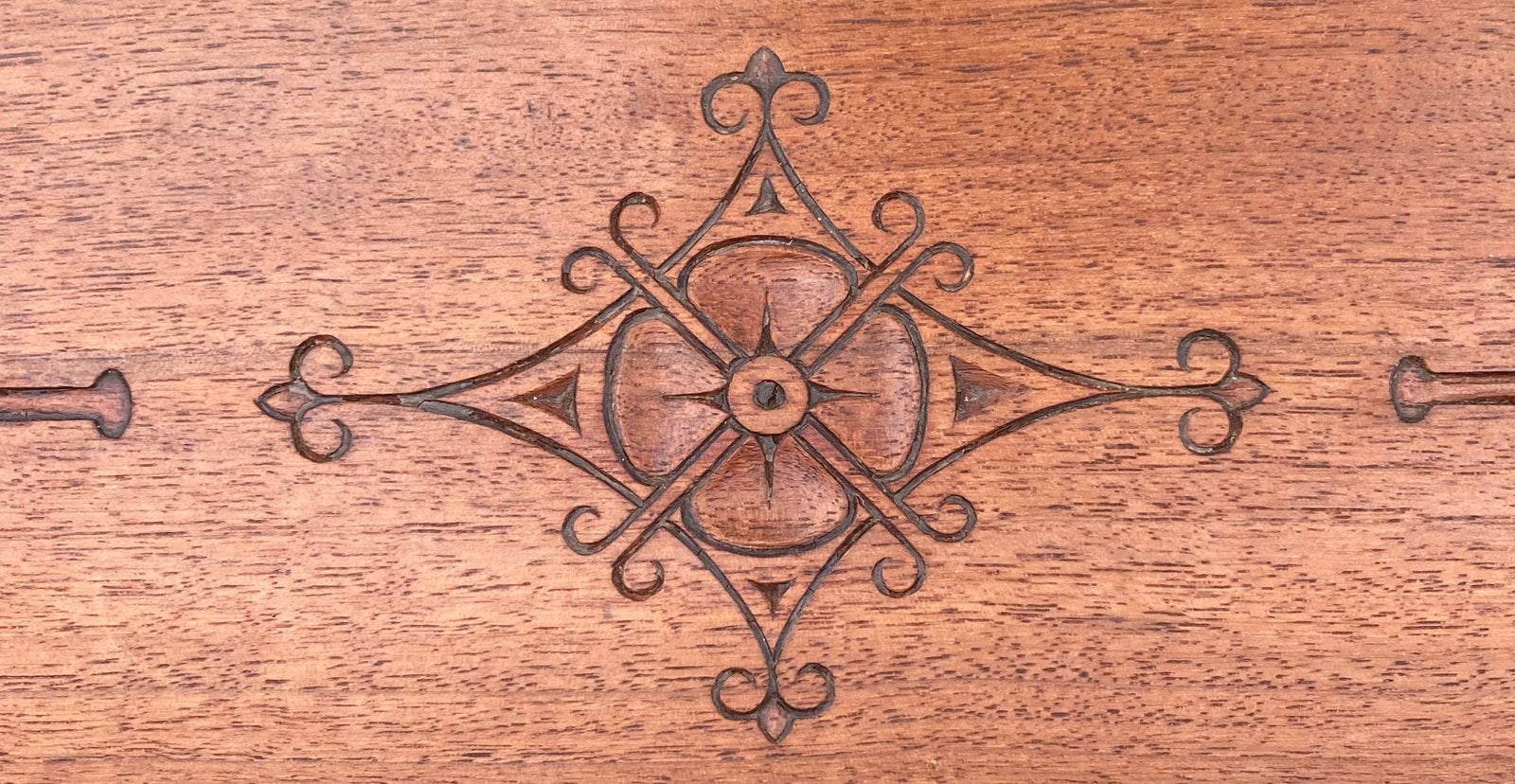 Art nouveau Pander schouwspiegel, Ophalen