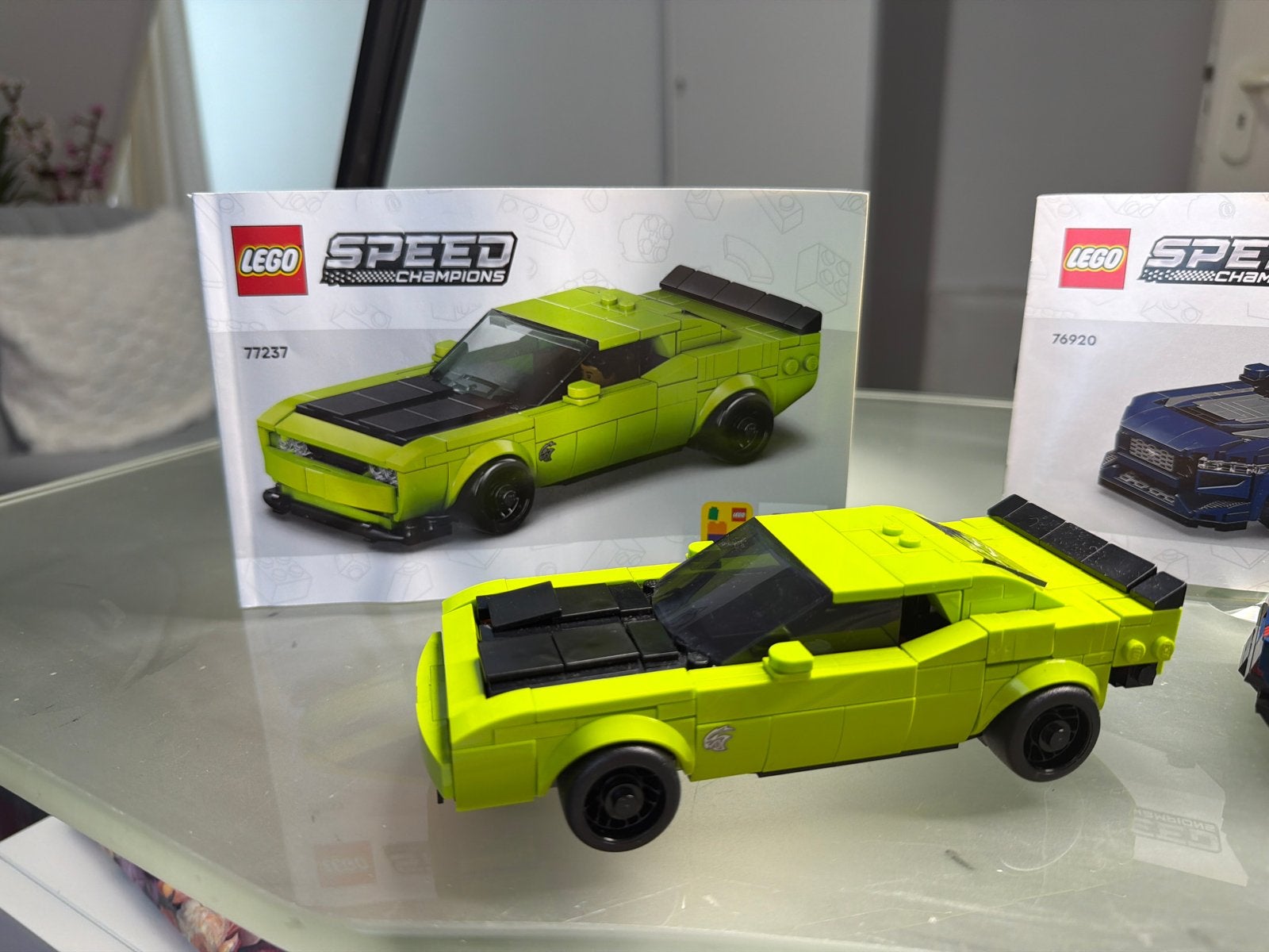 LEGO Speed Champions Dodge Challenger SRT Demon 77237, Ophalen of Verzenden, Zo goed als nieuw, Overige merken