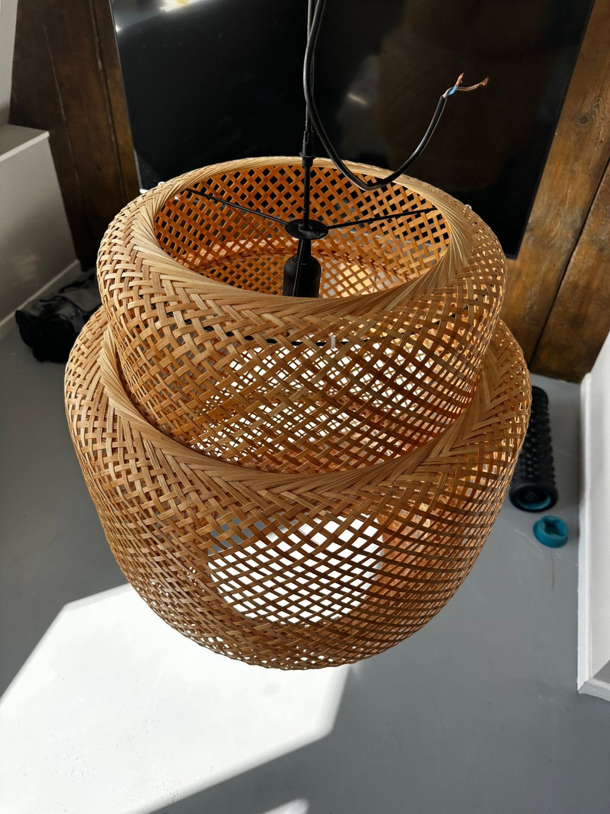 Sinnerlig Lamp Ikea - 50cm, Huis en Inrichting, Ophalen of Verzenden, Zo goed als nieuw, Overige materialen, E27 (groot)