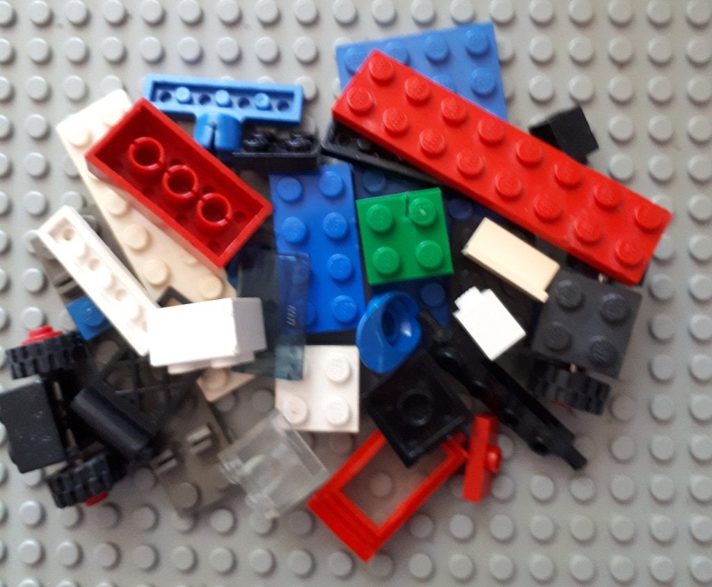 0001 (2) B-keuze lego, Ophalen of Verzenden, Gebruikt