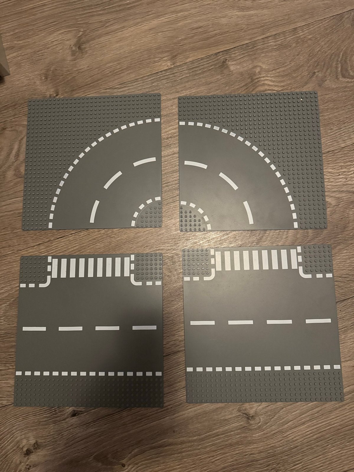 Lego wegenplaten - bochten en kruispunten, Ophalen, Gebruikt, Overige merken