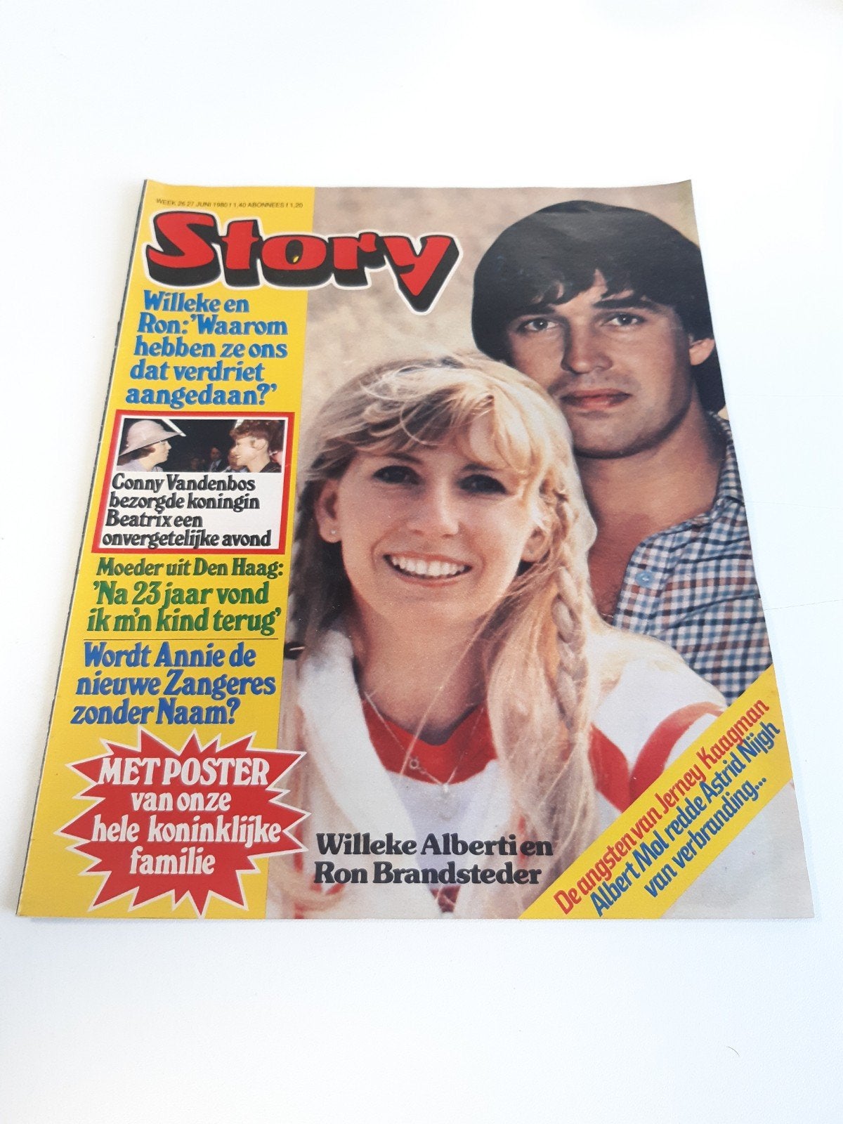 Story 1980. Nr. 26 - Story 1980. Willeke Alberti. Ron Brands, Verzamelen, Tijdschriften, Kranten en Knipsels, Verzenden, 1980 tot heden