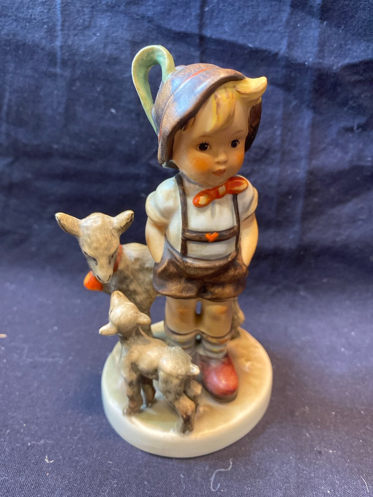 Vintage Hummel beeldje geitenhoeder W.Goebel, Ophalen of Verzenden, Zo goed als nieuw, Hummel