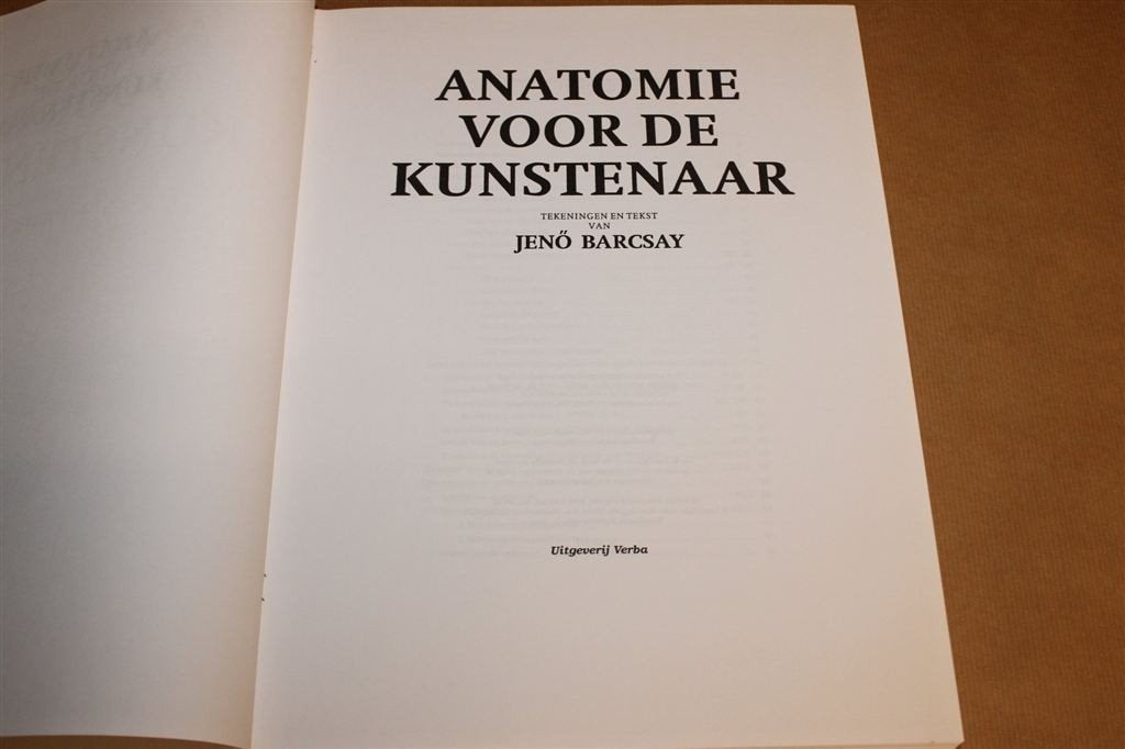 Anatomie voor de Kunstenaar — Barcsay, Botten en Spieren, Ophalen of Verzenden, Gelezen, Tekenen en Schilderen