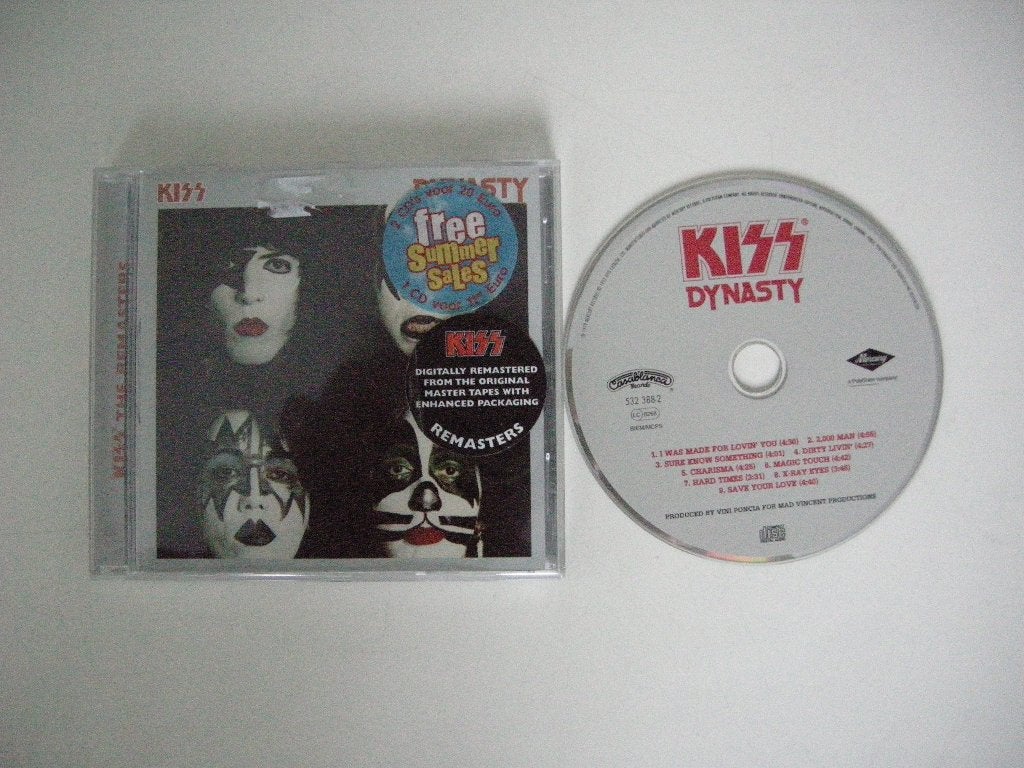 Kiss Dynasty (The Remasters) - CD nieuwst., Ophalen, Zo goed als nieuw, Poprock