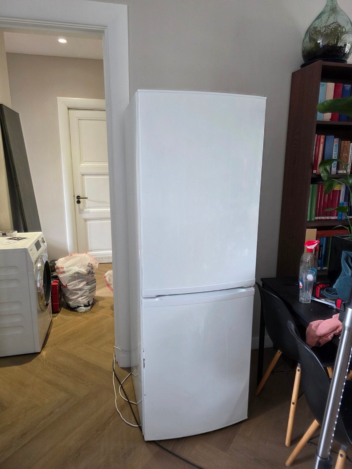 IKEA Koelkast met vriesdeel onder, Witgoed en Apparatuur, Ophalen, Gebruikt, 200 liter of meer, 60 cm of meer