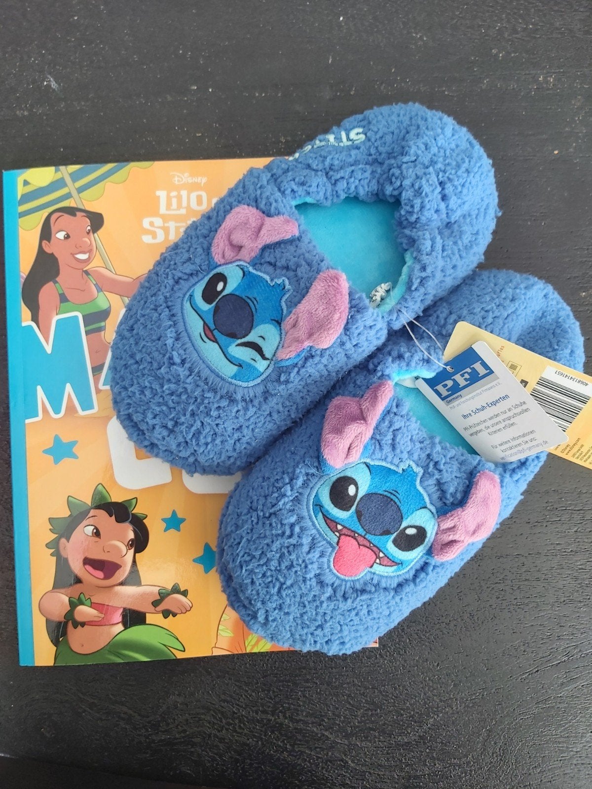 Nieuwe Disney Stitch pantoffels maat 31/32, Disney, Jongen of Meisje, Overige typen, Nieuw