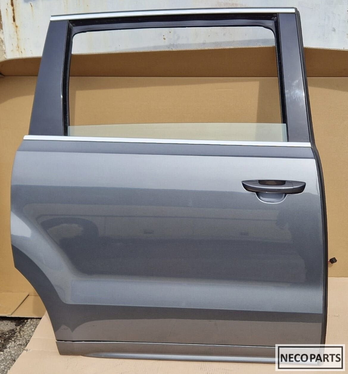 VW SHARAN 7N DEUR PORTIER KLEUR LR7H ALLES LEVERBAAR !!, Gebruikt, -, Volkswagen, -