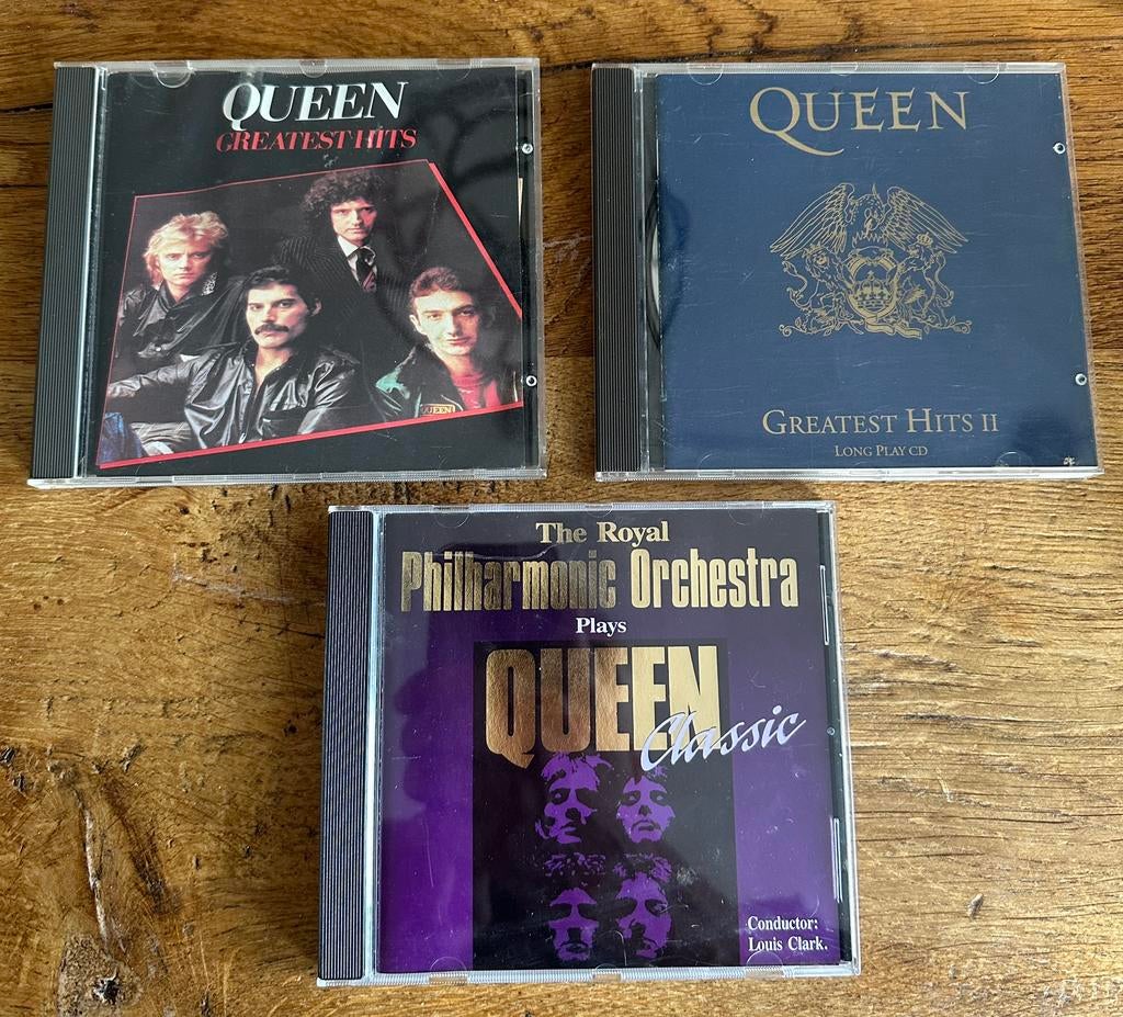 3x Queen, Cd's en Dvd's, Ophalen, Zo goed als nieuw, Overige soorten