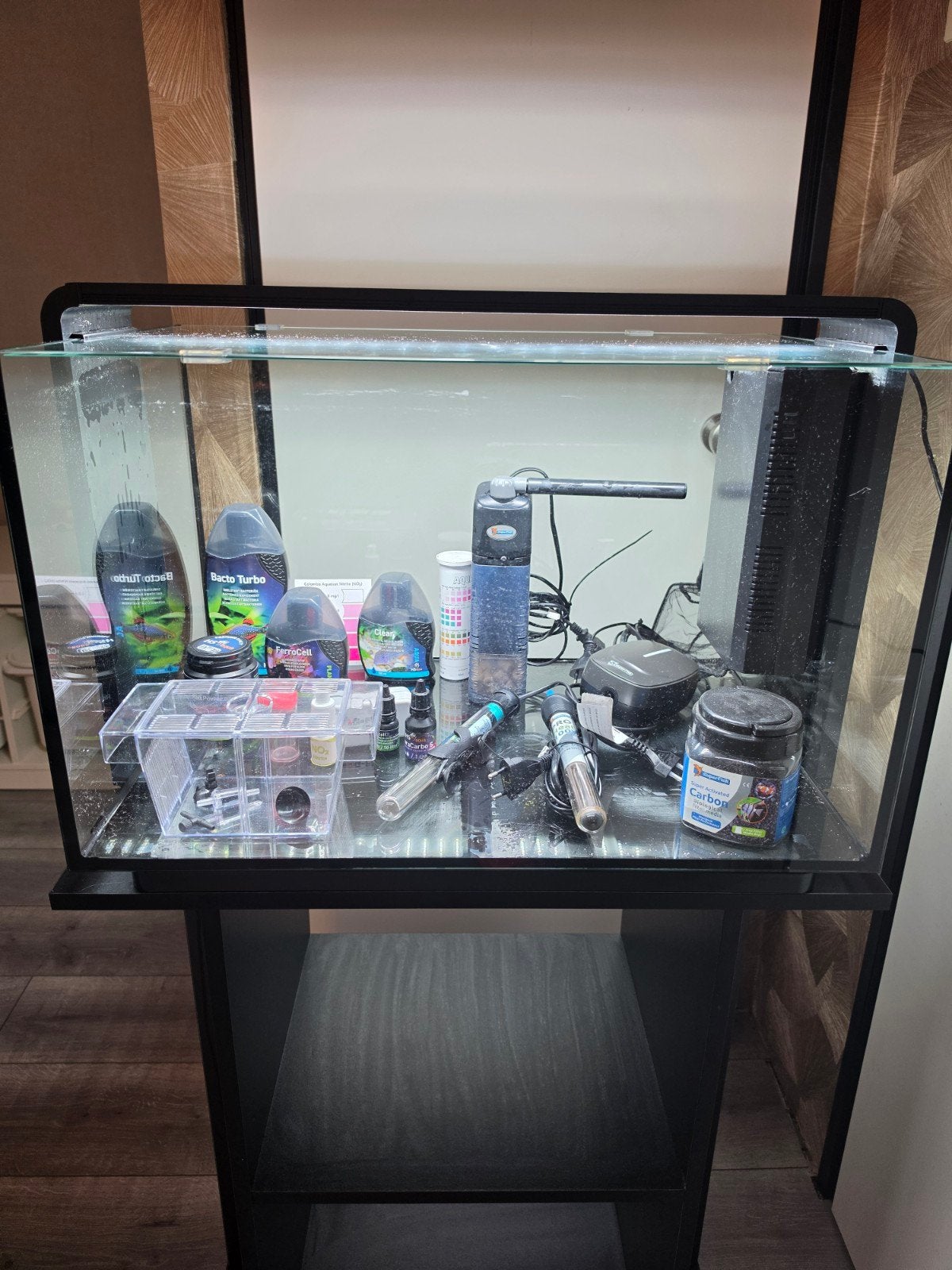 Superfish Home Proled 85 Aquarium, Ophalen, Inclusief deksel, Zo goed als nieuw, Leeg aquarium