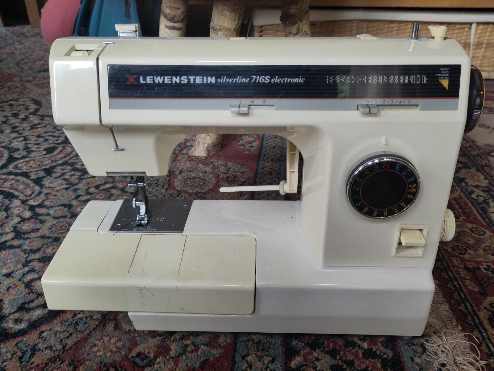 Lewenstein Silverline 716S Naaimachine, Ophalen, Gebruikt, Naaimachine, Lewenstein
