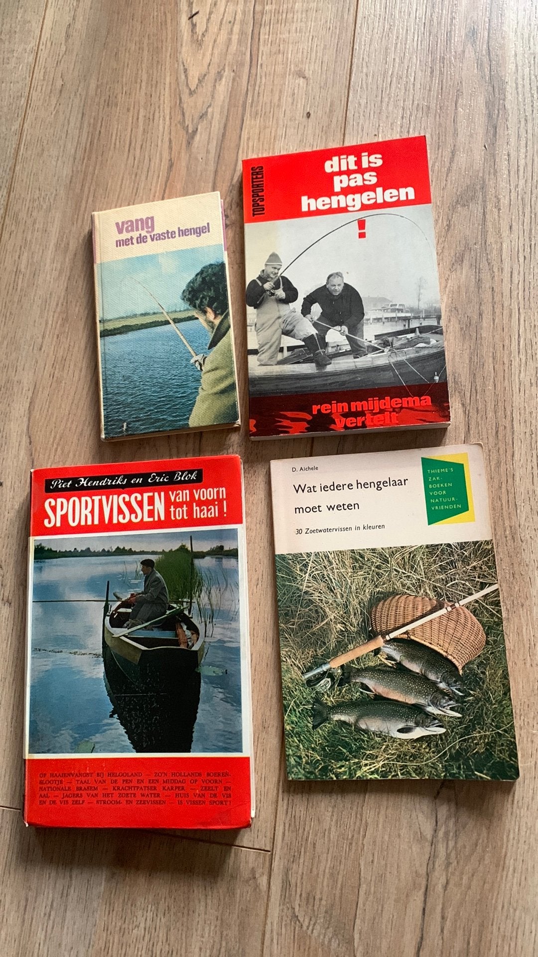 Hengelsportboeken old skool visboeken record karper vissen, Watersport en Boten, Hengelsport | Algemeen, Ophalen of Verzenden