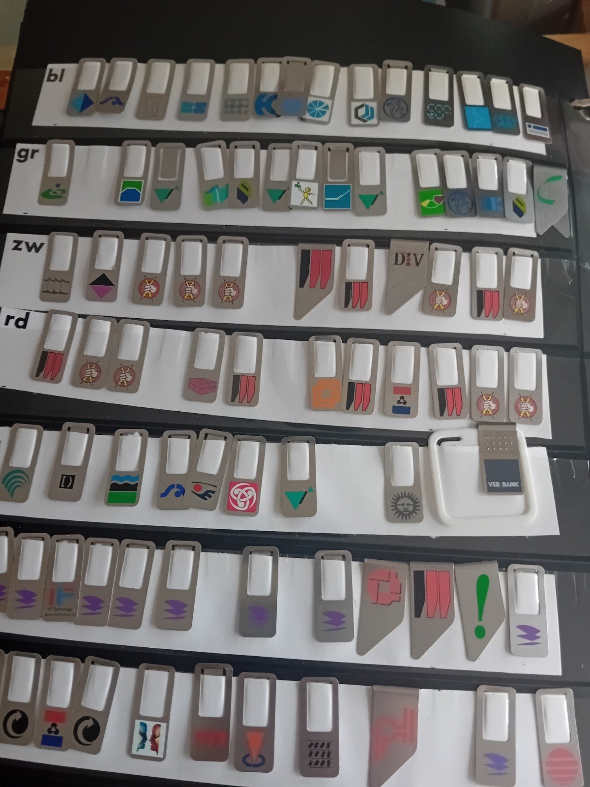 Grote collectie van meer dan 2500 unieke markclips, Verzamelen, Ophalen of Verzenden, Zo goed als nieuw