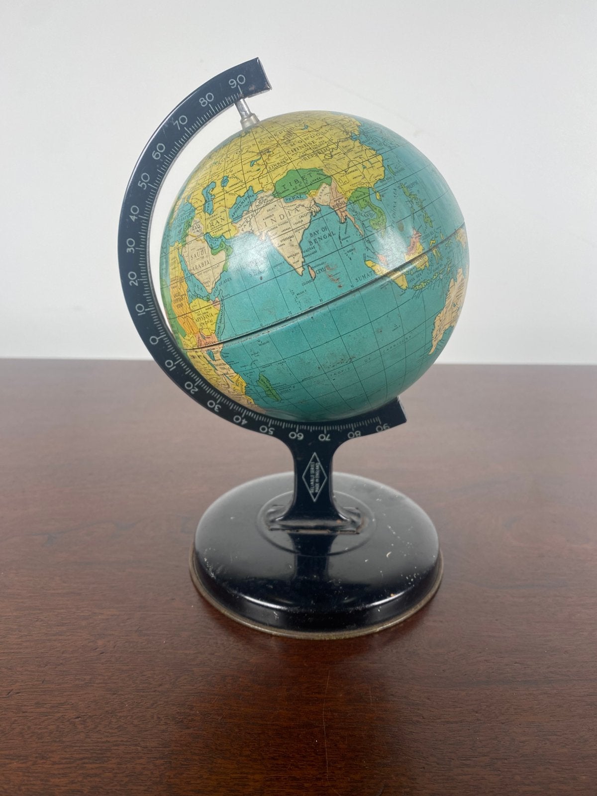 Blikken wereldbol, Ophalen of Verzenden