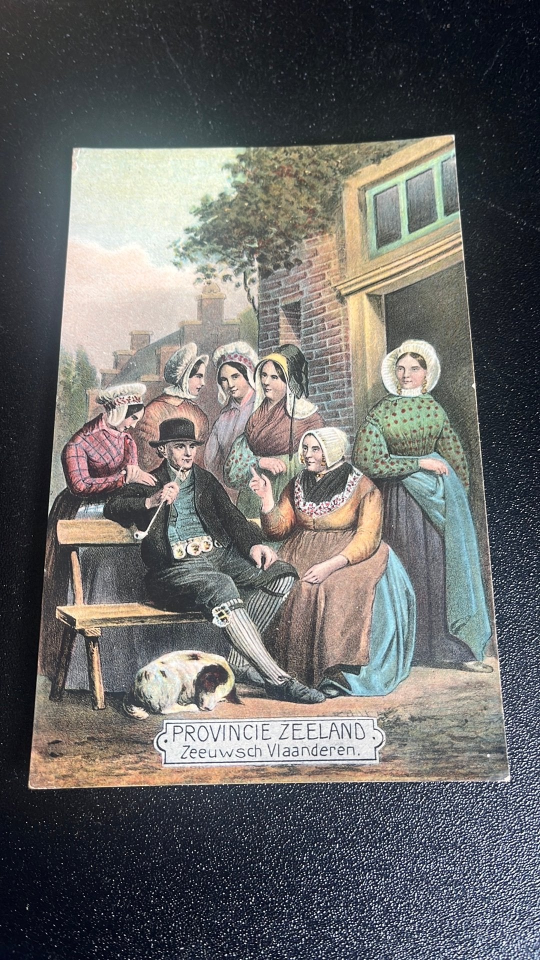 Provincie Zeeland Zeeuws Vlaanderen klederdracht, Ophalen of Verzenden, Voor 1920, Ongelopen, Klederdracht