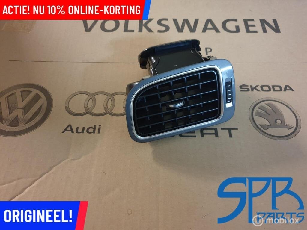 VW POLO 6R 6C ANTRECIET GRIJS Luchtrooster LINKS 6C0819703A, Volkswagen, Nieuw, Ophalen of Verzenden, Volkswagen