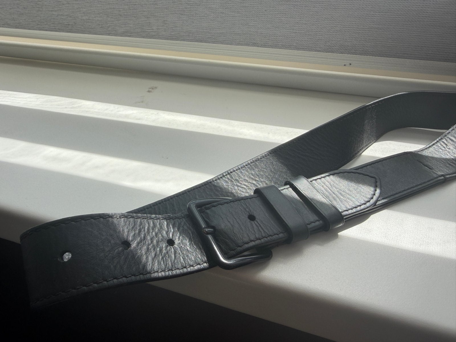 Louis Vuitton lv Outdoor trunk Messenger Tas nektas schouder, Ophalen of Verzenden, Zo goed als nieuw, Zwart, Leer