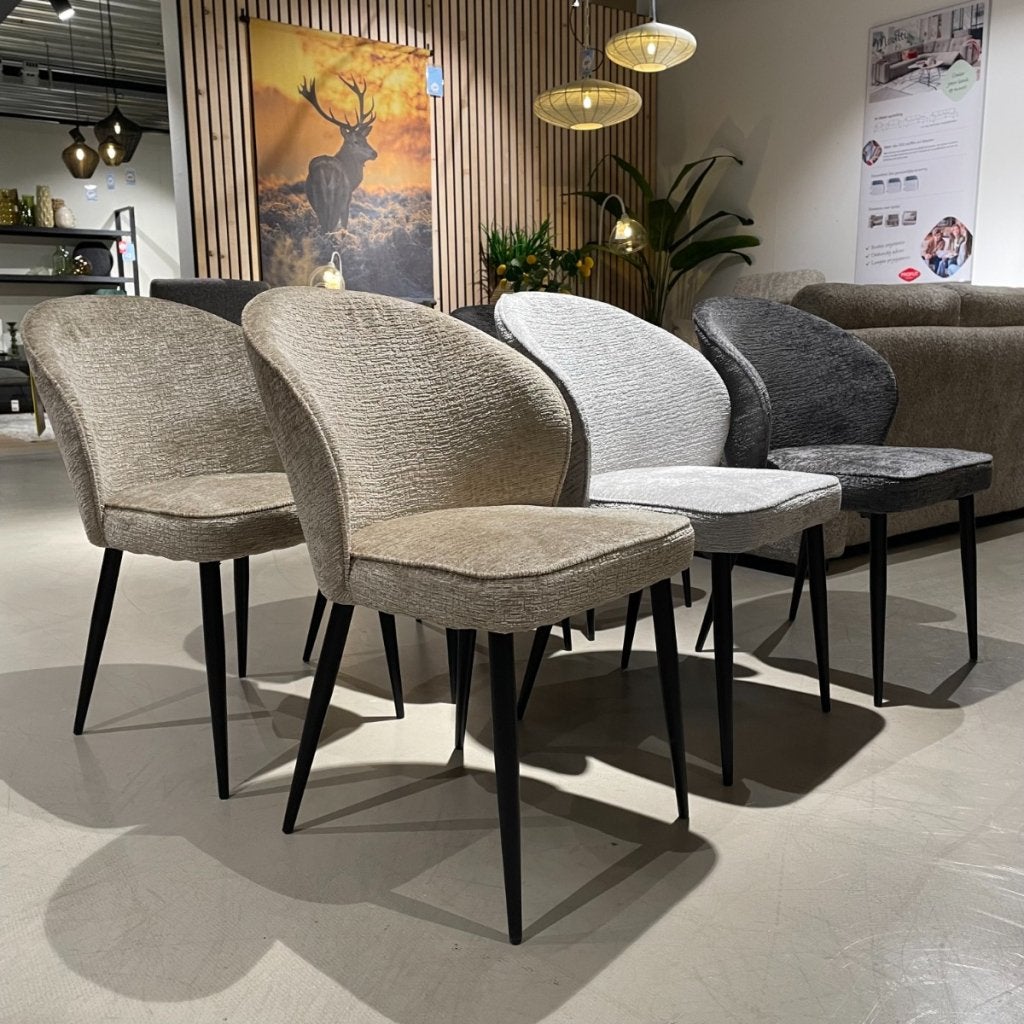 Eetstoel Kula set van 6 - Profijt Meubel, Huis en Inrichting, Stoelen, Niet ingevuld, Niet ingevuld, Niet ingevuld