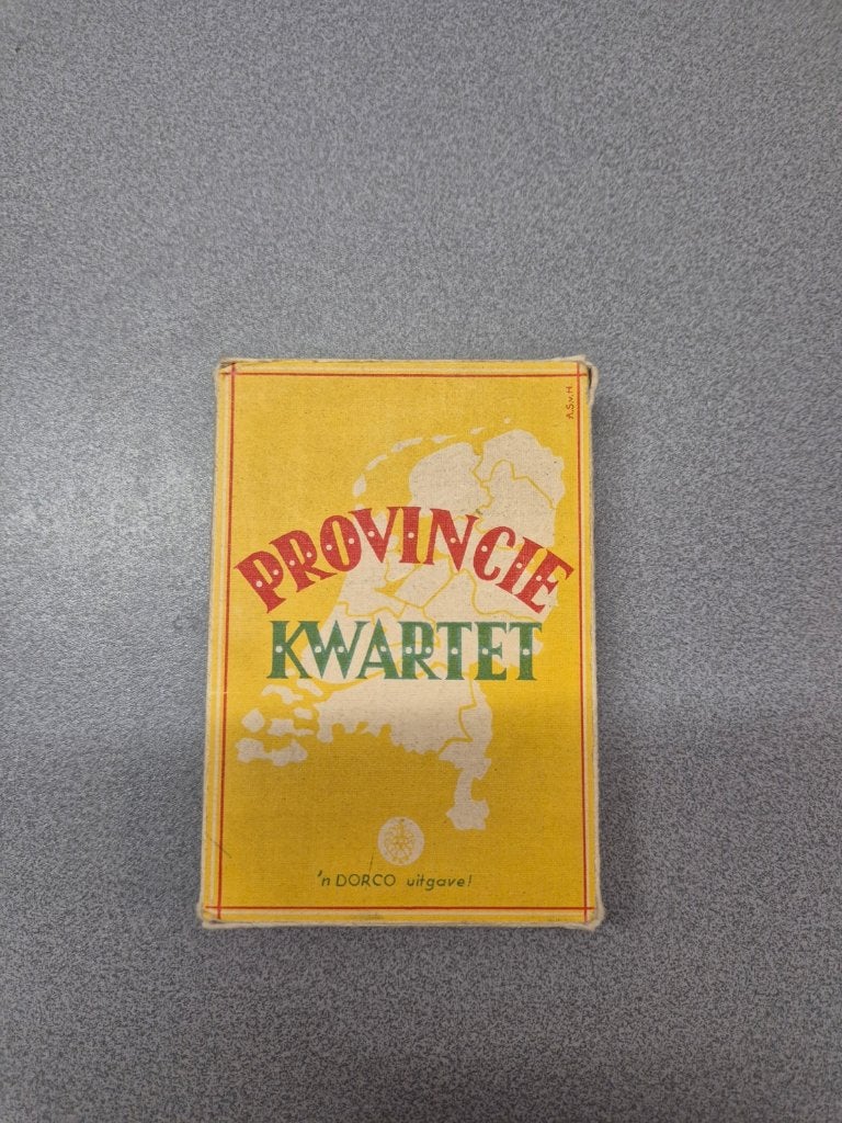 Provincie kwartetspel, Ophalen of Verzenden, Gebruikt, Kwartet(ten)