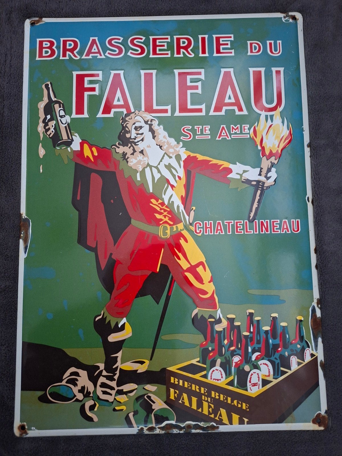 Biere Belge Emaille, Ophalen of Verzenden