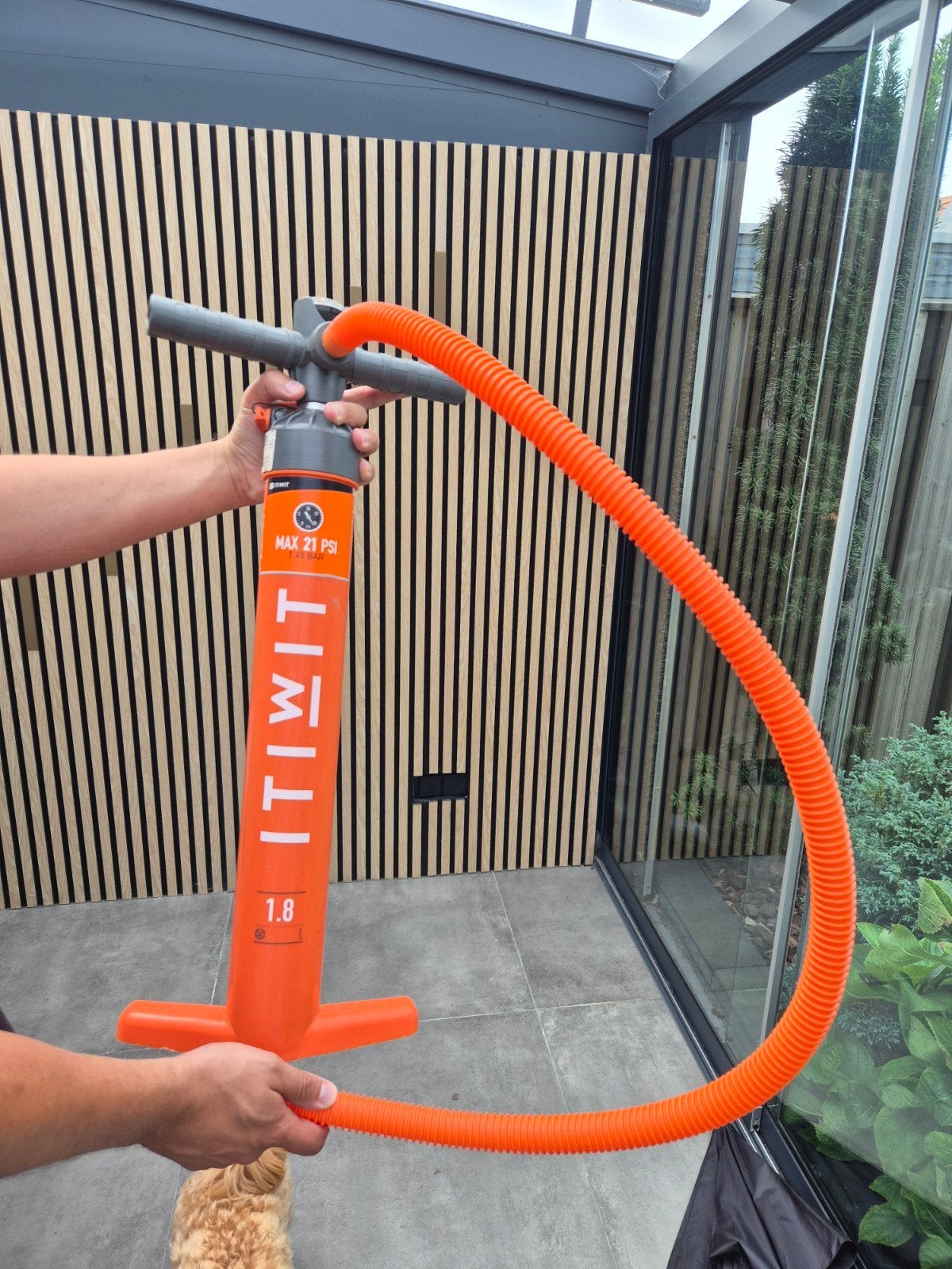 Itiwit SUP Pomp 21 PSI - Zo goed als nieuw, Ophalen, Zo goed als nieuw, Overige typen
