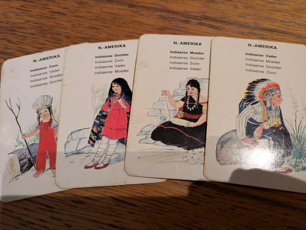 Vintage kwartetspel, Verzamelen, Ophalen of Verzenden, Gebruikt, Kwartet(ten)