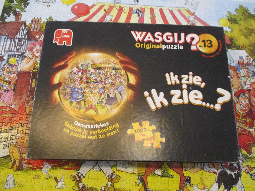 Jumbo Wasgij Orginal Puzzle no 13, Ophalen, 500 t/m 1500 stukjes, Zo goed als nieuw, Legpuzzel
