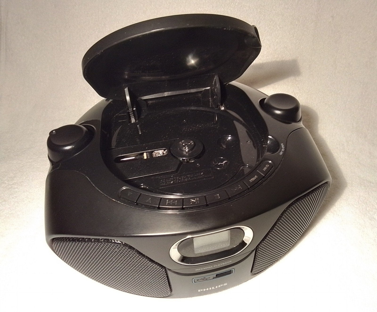 Philips stereo Radio cd-speler met USB, Ophalen, Zo goed als nieuw, Radio, Met cd-speler