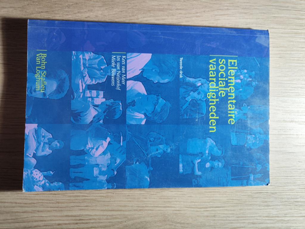 Elementaire Sociale Vaardigheden - Studieboek, Boeken, Gelezen, HBO, Ophalen of Verzenden, Keers van Meer, Jos van Neijenhof, Mieke Blauwens