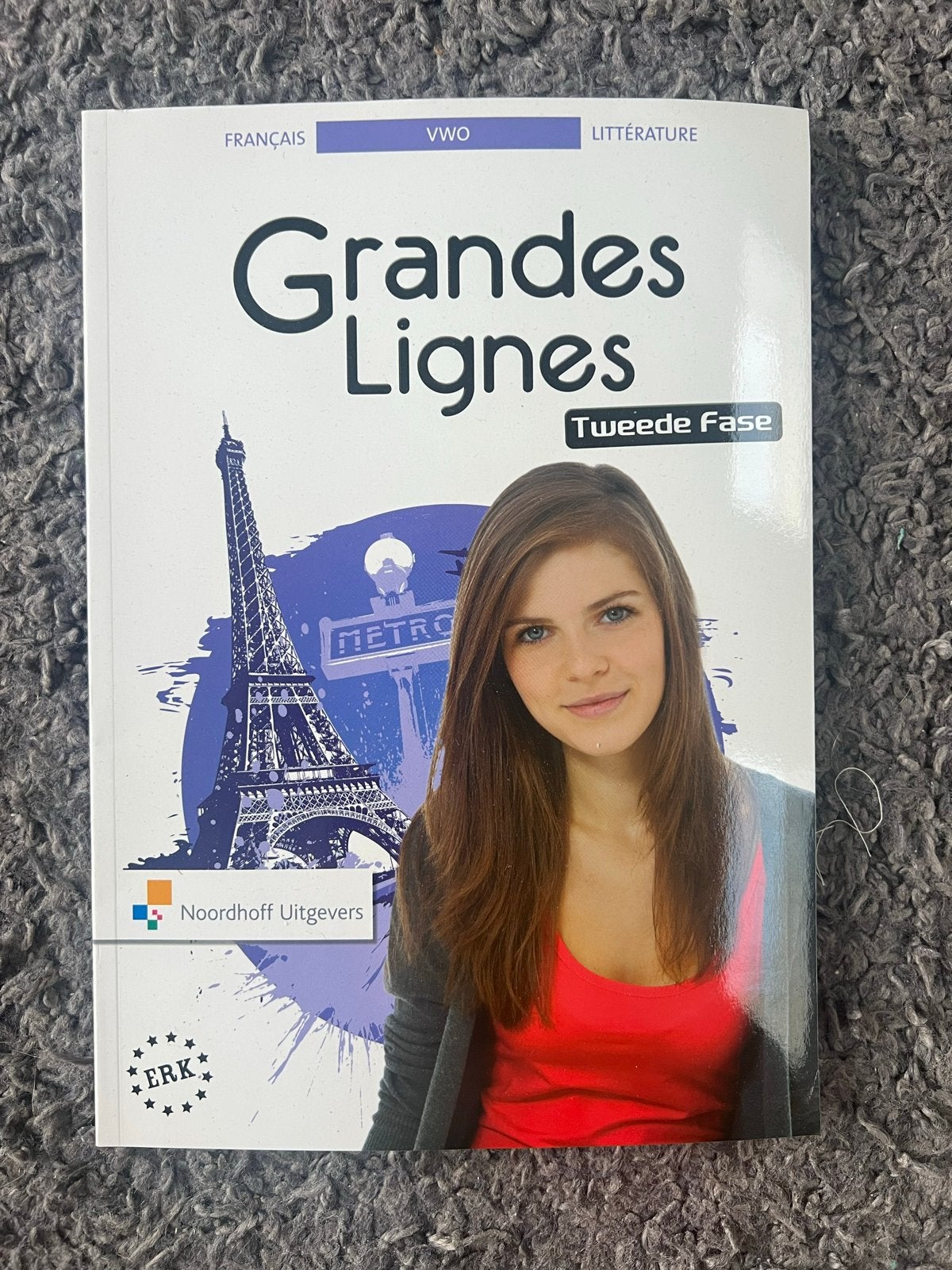 Grandes Lignes boeken - Frans VWO/HAVO - Zo goed als nieuw, Boeken, Ophalen of Verzenden, Alpha, Zo goed als nieuw, Overige niveaus