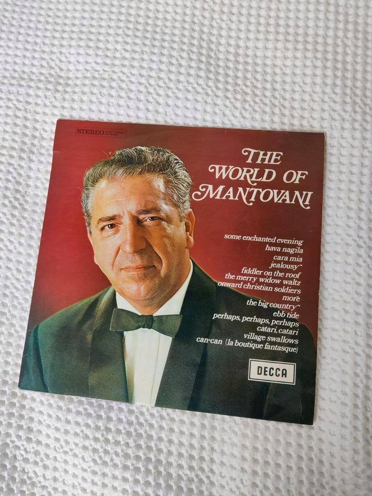 The World of Mantovani, Ophalen of Verzenden, Zo goed als nieuw, Overige formaten, Overige genres